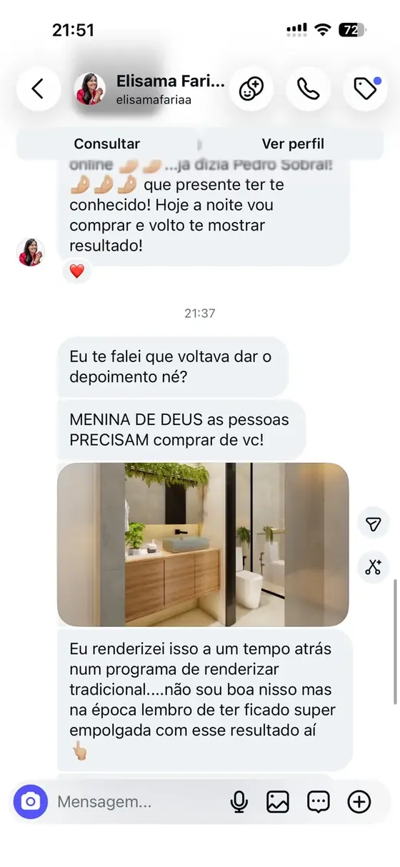 Mensagem de Elisama: MENINA DE DEUS, as pessoas PRECISAM comprar de você